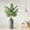 Areca Palm Tree, variant on Artificial Tree in Modern Polygon Pattern Effect Planter, Fake Bird of Paradise Silk Tree for Indoor and Outdoor Home Decoration - 58" Overall Tall (Plant Pot Plus Tree)