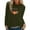 Olive Drab, variant on Odeerbi Thanksgiving Shirts For Women Fashion Round Neck Long Sleeve Pumpkin Print 2025 Casual T-shirt Blouse Olive Drab