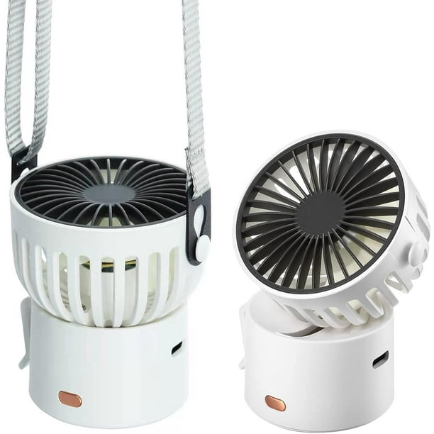 Portable Mini Fan Personal Small Handheld Fan USB Rechargeable Battery