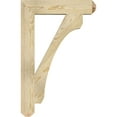 thumbnail image 3 of Ekena Millwork 4"W x 22"D x 34"H Legacy Craftsman Rough Sawn Bracket, Douglas Fir, 3 of 4