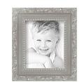 thumbnail image 2 of ArtToFrames 5" x 6" Classic Antique Silver Picture Frame, 5x6 inch Silver Wood Poster Frame (WOM-4926), 4 Pack, 2 of 6