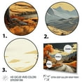 thumbnail image 3 of Designart "Endless Journey on the Road" Landscapes Floater Framed Wall Decor, 3 of 7