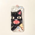 thumbnail image 5 of Ins Style Salted Fish Pattern Transparent Case For iPhone 16 15 14 Pro Max 13 12 11 XS X XR 7 8 Plus SE 2020 2022 SE2 SE3 Cover 1 For iPhone 11Pro Max, 5 of 5