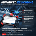 thumbnail image 4 of XTOOL D7X OBD2 Scanner Bidirectional Scan Tool, Ai-Assisted Car Scanner with 39+ Resets, Full System Diagnostic Tool, ECU Cod-ing, 3-Year Free Updates, 4 of 9