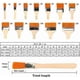 thumbnail image 2 of Professional Flat Paint Brushes with Wooden Handle for Acrylic, Oil & Watercolor Painting - Durable Nylon Bristle Artist Brushes Set, 2 of 5