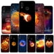 thumbnail image 2 of Coque de téléphone souple en silicone noir, motif feu de basket-ball, pour Huawei P40 P30 P20 P10 Pro P9 Lite Psmart 2019 Y6 Y9 qiuyongming unisex, 2 of 2