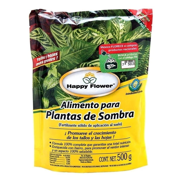 Alimento Especial Happy Flower para Plantas de Sombra 500 g