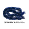 thumbnail image 2 of 1Pc Christmas Tinsel Garland Wall Hanging Decoration Party Layout Shiny Prop, 2 of 9