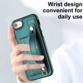 thumbnail image 5 of Dteck Wallet Case for iPhone 8 / iPhone 7 / iPhone SE 2022 4.7 Inch with Kickstand Leather Card Holder, Phone Protective Back Cover,Green, 5 of 6