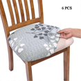 thumbnail image 2 of Fundas para sillas de comedor, protector de sillas, fundas para decoración navideña, 6 unidades, 2 of 3