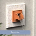 thumbnail image 3 of Marcello Square Pool & Fountain Water Feature Spout (Terracotta), 3 of 18