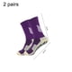 thumbnail image 2 of 2 pares de calcetines deportivos antideslizantes con agarre de goma antideslizante para fútbol, rugby, baloncesto, correr, yoga, 2 of 5
