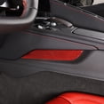thumbnail image 3 of TINKI Real Carbon Fiber Center Console Left Trim Sticker Compatible with Chevrolet Corvette C8 Stingray 2020-2023, Center Console Driver Side Decorative Cover Sticker, 3 of 12