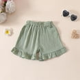 thumbnail image 5 of HCNTES Baby Girls Toddler Summer Outfit Set Short Sleeve T-shirt Elastic Waist Shorts 2 Piece Short Set Summer Pjs For 18-24 Months 2t 3t 4t 5t 6t 7t 8t 9t Kids Short Pajamas Set, 4-5 Years, 5 of 9