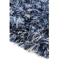 thumbnail image 5 of Chesapeake Microfiber Polyester Lurex Shag Indigo Blue Elstra Area Rug (5'x7'), 5 of 6