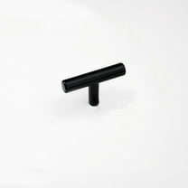 2 inch Black T Knobs for Kitchen Cabinet Knobs Drawer Single Hole Cabinet Knobs