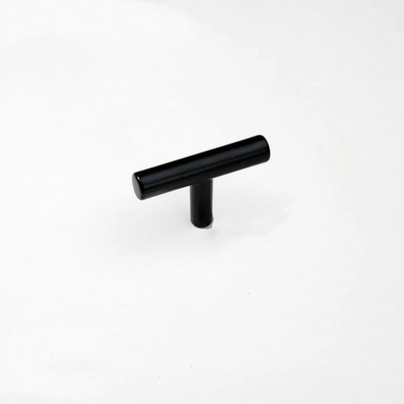 2 inch Black T Knobs for Kitchen Cabinet Knobs Drawer Single Hole Cabinet Knobs