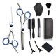 thumbnail image 1 of Kit de tijeras de corte de pelo, juego de tijeras de pelo profesional de 11 Uds., uso en salón de casa y peluquero Ormromra  CPB-US-DYP1729-1, 1 of 5