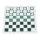 thumbnail image 5 of Juego De Damas, Juego De Mesa Educativo Portátil Plegable De Cuero PU Para Niños Y Adultos, 5 of 7