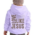 thumbnail image 6 of YUEHUA JESUS Christian Hoodies for Girls Aesthetic Cute Oversized Christ Christians Girls Long Sleeve Pullover Fall Sweatshirts, Size 12-13 Years, 6 of 8