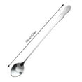 Clearance! Tableware,6PCS 26cm Long Handle Iced Tea Spoon Coffee Spoon