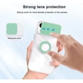thumbnail image 5 of Compatible with Samsung A73 5G Case Clear Anti-Scratch Samsung Galaxy A73 5G Cases with Ring Shockproof Phone Case with Lens Cover (Green), 5 of 14
