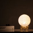thumbnail image 2 of Dormitorio mesita de noche creativa ahorro de energía noche luz ajustable moderno pastoral Carevas Lámpara de mesa, 2 of 7