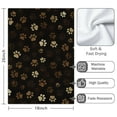 thumbnail image 3 of 2 Pcs Funny Kitchen Towels,Paw Print Microfiber Dish Towels,Kitchen Tea Towels,Kitchen Towel Set (18" X 26"), 3 of 3