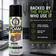 HVAC GUYS Foam Blaster Air Conditioner Cleaner - AC Coil Cleaner Foaming No Rinse Formula - Coil Cleaner for AC Unit Condenser and Evaporator Coil Cleaner - Neutral Citrus Scent
