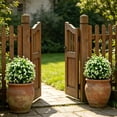 thumbnail image 6 of 17.7" White Artificial Camellia Bush with Ground Stake, UV & Waterproof Outdoor Garden Decor, 6 of 9