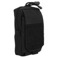 thumbnail image 3 of Bolsa militar para teléfono móvil, riñonera utilitaria para teléfono móvil con ranura para tarjeta EDC, chaleco para hombre, paquete negro, 3 of 14