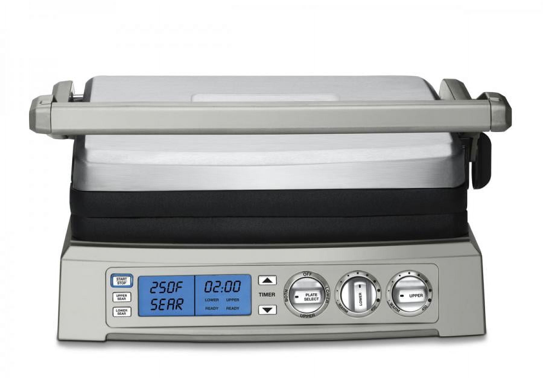 Cuisinart Griddler 5 - online Stainless Steel - GR-5BP1,dnb