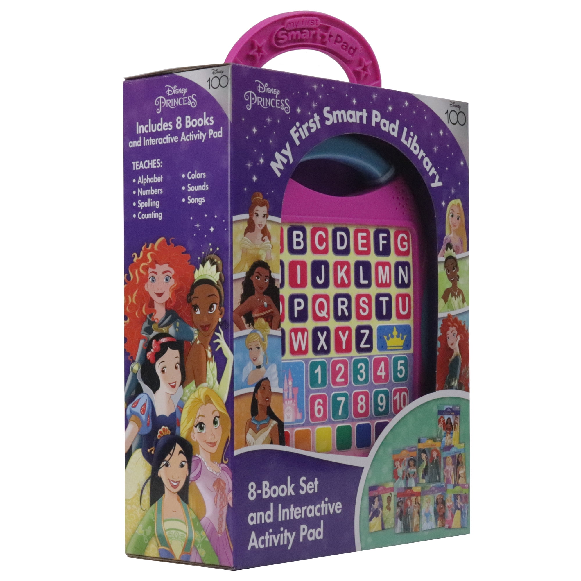 Disney Princess: My First Smart Pad Library 8-Book Set and Interactive Activity Pad Sound Book Set (Hardcover)