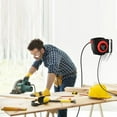thumbnail image 3 of IRONMAx 50ft Retractable Extension Cord Reel Ceiling or Wall Mount w/ Triple Tap Outlet, 3 of 12