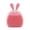 Pink, variant on Linnome Silicone Cleansing Brush Facial Cleanser Manual Massage Pore Cleaner for Face 3.35x2.56x0.83in Blue
