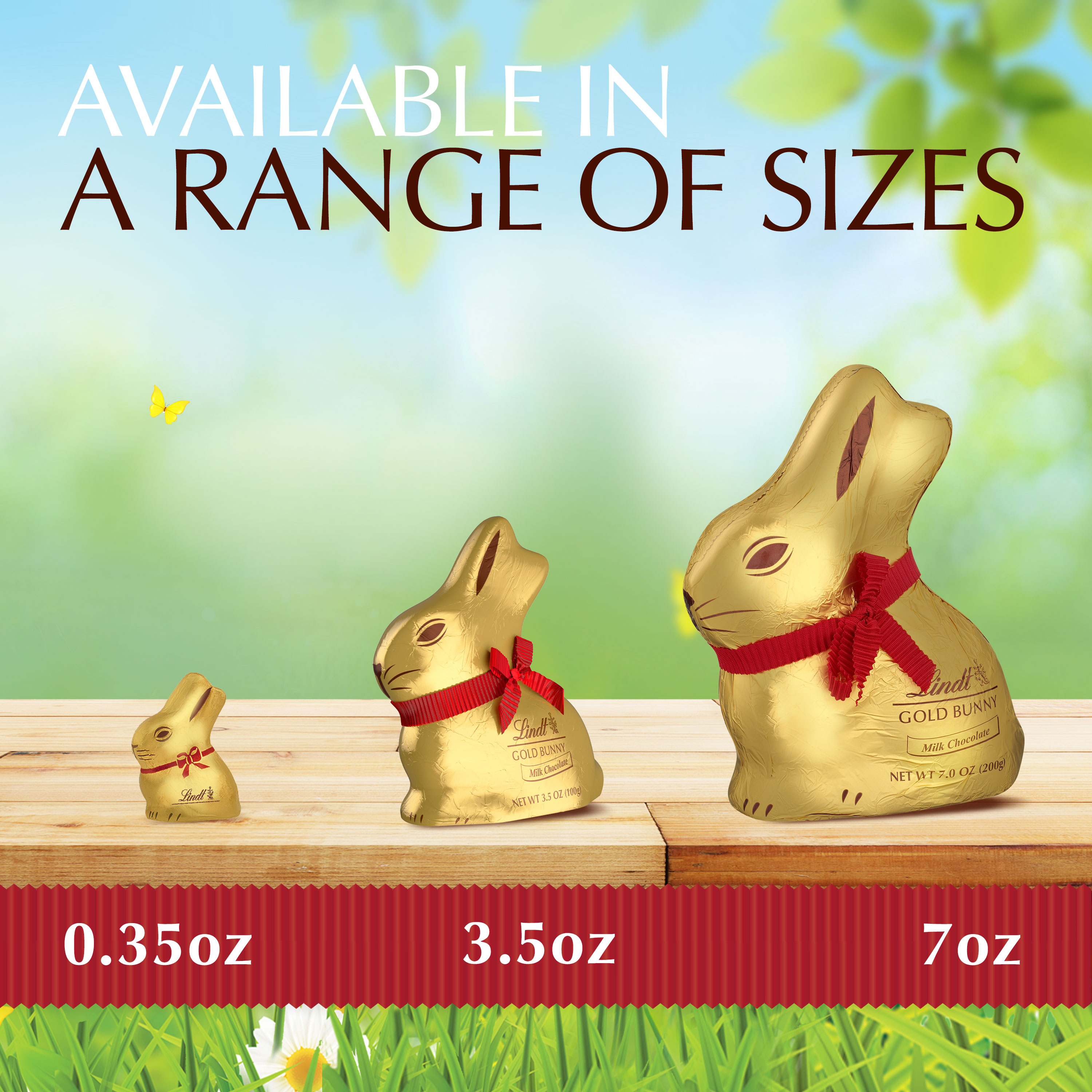 Lindt Gold Bunny, Milk Chocolate, Easter Chocolate Candy Bunny, 3.5 oz, 1 Count - image 5 of 12