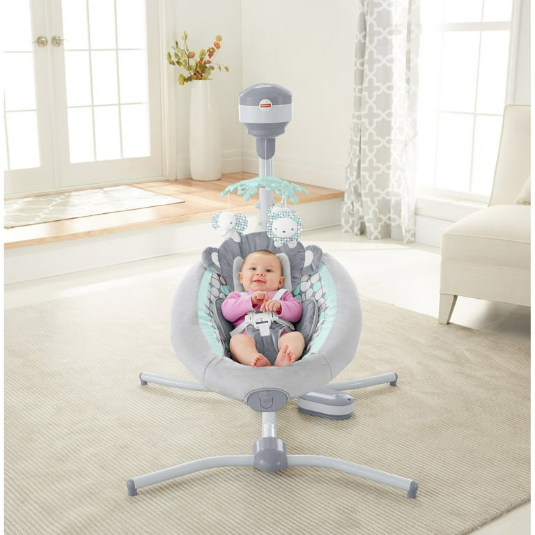 Fisher Price DRG41 Sweet Surroundings Monkey Cradle N Swing