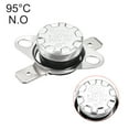 thumbnail image 5 of Interruptor de control de temperatura Uxcell Termostato 95°C 10A N.O 6.3mm Pin 2 Pack, 5 of 5
