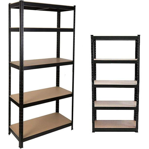 Dayplus 5 Tier Boltless Garage Shelving Adjustable Heavy Duty Shelves
