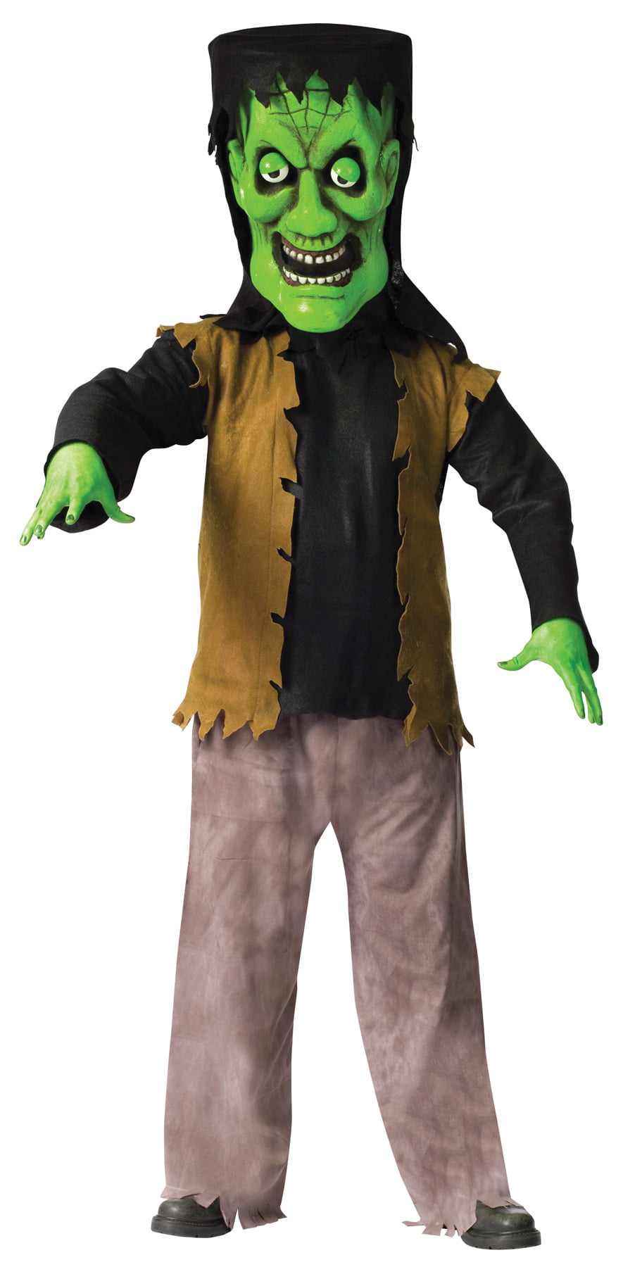 Bobble Head Green Monster Adult Halloween Costume One.