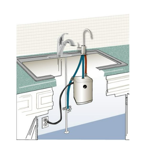 Ready Hot RH200F570BN Stainless Steel Hot Water Dispenser System