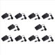 thumbnail image 1 of 10X H1910 - Pedal para Control del Teclado, Configurable (Plastico y Metal, USB, HID), 1 of 4