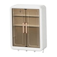 thumbnail image 5 of Baoblaze Bathroom Makeup Organizer Storage Rack Wall Mounted Hanging Storage Holder Cosmetics Organizer for Bathroom Accessories Decor, 5 of 8