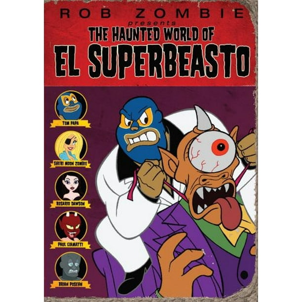 The Haunted World of El Superbeasto (DVD) 