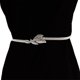 thumbnail image 2 of 1 Uds. Cinturón fino Simple decorado para mujer, cinturón elástico de Metal, combina con todo oso de fresa  Hogar, 2 of 3