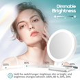 thumbnail image 2 of Espejo de aumento B Beauty Planet 30X con luz de aumento de 1X/30X, 2 of 7