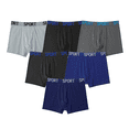 thumbnail image 3 of Paquete de 4 boxers deportivos para hombre ropa interior transpirable de poliester premium ajuste anatomico ultracomodo elastico secado rapido suaves ligeros ideales para gimnasio deporte y uso diario, 3 of 8