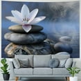 thumbnail image 4 of Orinice Lily Tapestry Wall Hanging Unique Style Graphic Tapestries for Home Wall Decor in Living Room Bedroom Apartment Farmhouse Dorm 40x60inch, 4 of 6