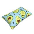 thumbnail image 3 of Balery Avocado And Hearts Pillow Covers,Bed Pilowcases,Reversible Plush Throw Pillow Covers End Pillow Encasement,Pillow Case - 14"X20", 3 of 9