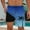 Blue, variant on Men Swim Trunks with Compresssion Liner 7 Inch Inseam Board Shorts Bathing Suit with Zipper Pockets